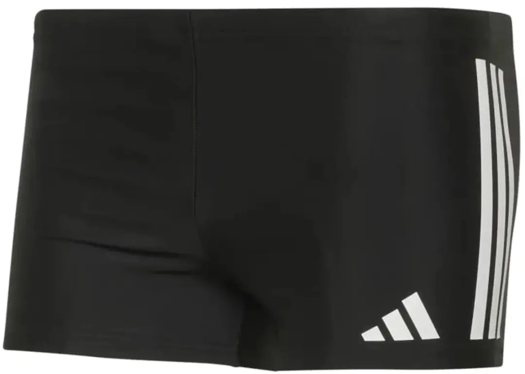 Adidas 3 Stripes Zwemboxer - Zwart