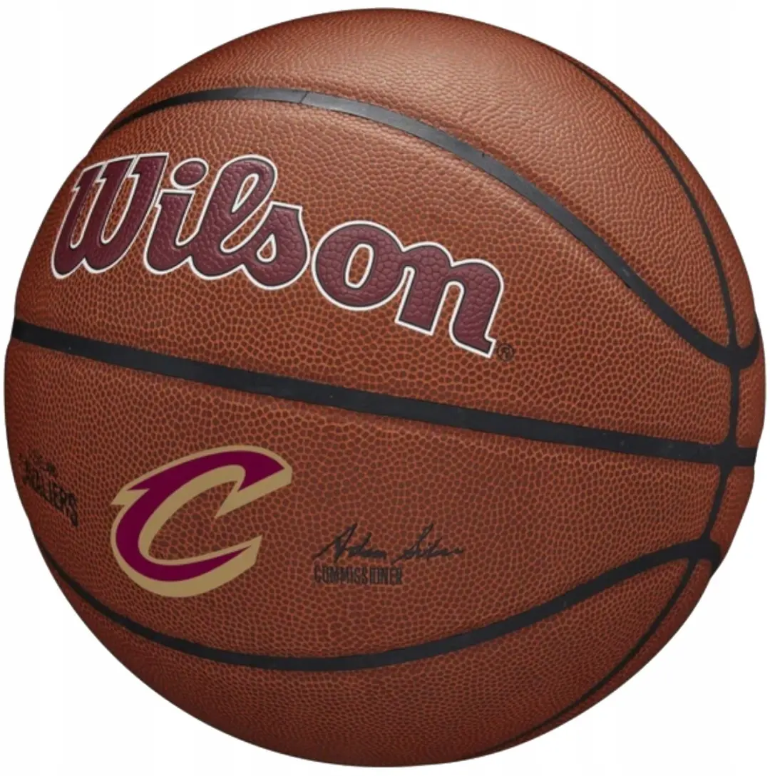 Wilson Basketbal Maat 7 - Duurzaam Composiet Leer - Bordeaux