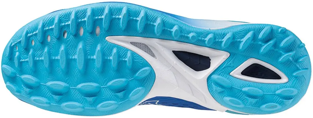 Mizuno Wave Leopardus Sportschoenen 44 - TF - Blauw/Zwart