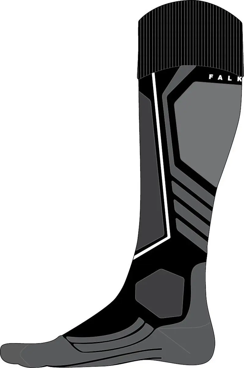 Falke SK2 Skisokken - Dik Kasjmier - Heren - Maat 46-48