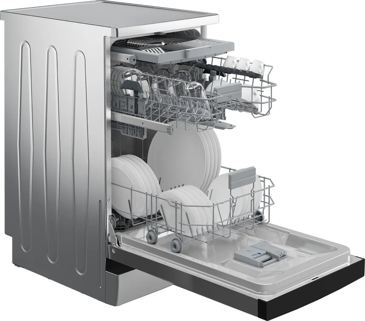 Beko BDFS26046XQ Vaatwasser - 10 Couverts - Roestvrijstaal - afbeelding 6 van 6