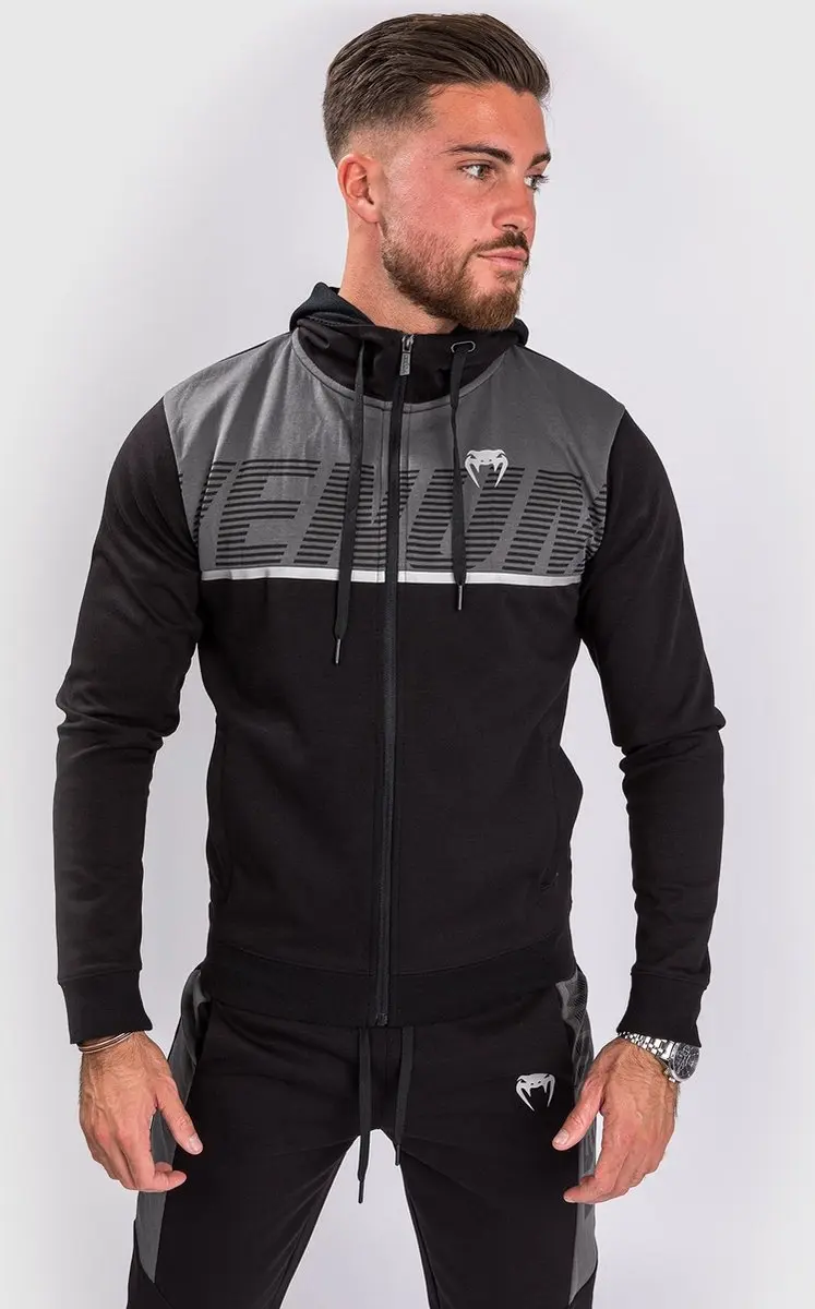 Venum Laser ZX Hoody - XL - Zwart/Grijs