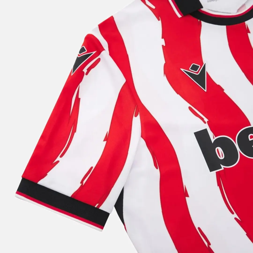 Macron Stoke City FC 25/26 Thuisshirt - Rood - S