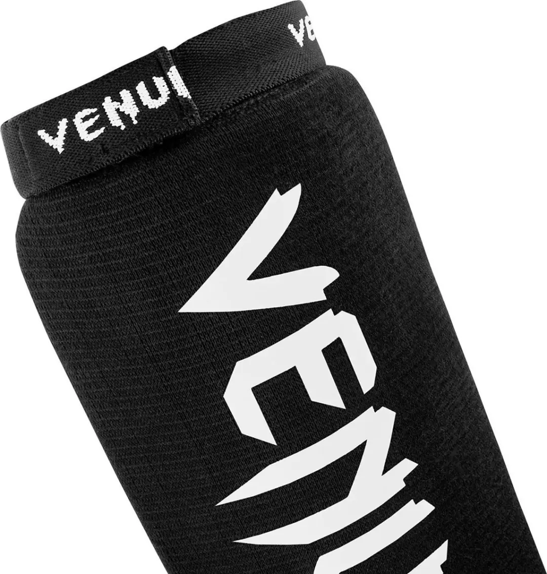 Venum Kontact Scheenkousen - Zwart/Wit
