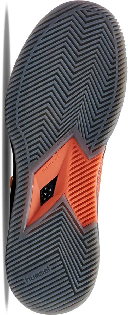 Hummel Handball Hb Topflight Pro Hallenschuhe - 44 - Black/Orange