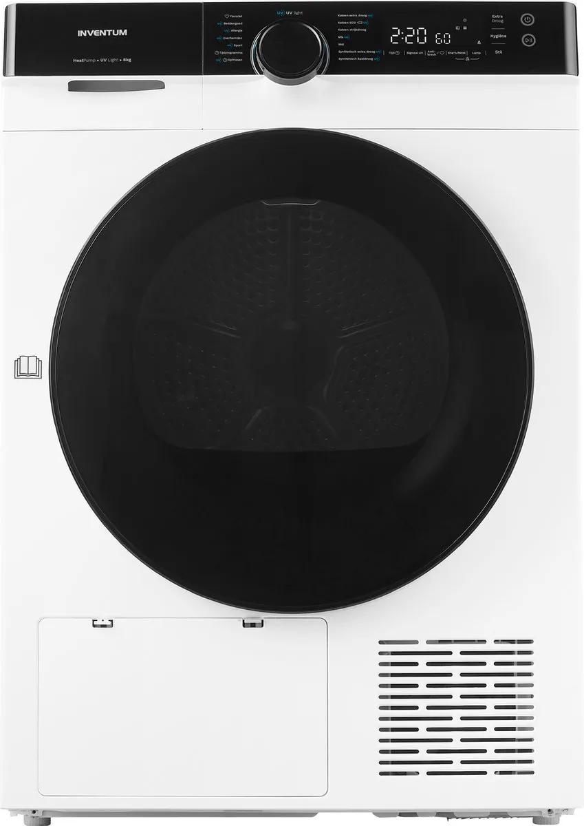 Inventum VDW8030W Warmtepompdroger 8kg