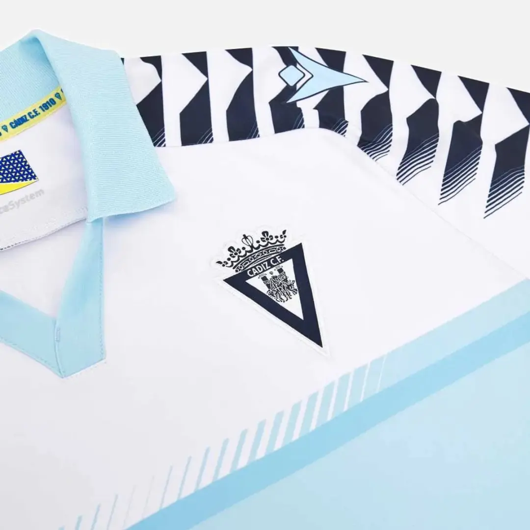 Macron Cádiz CF 24/25 T-shirt Wit S