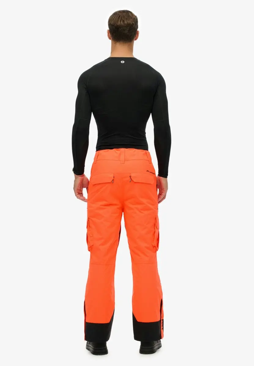 Superdry Ultimate Freestyle Skibroek Heren M - Oranje/Zwart
