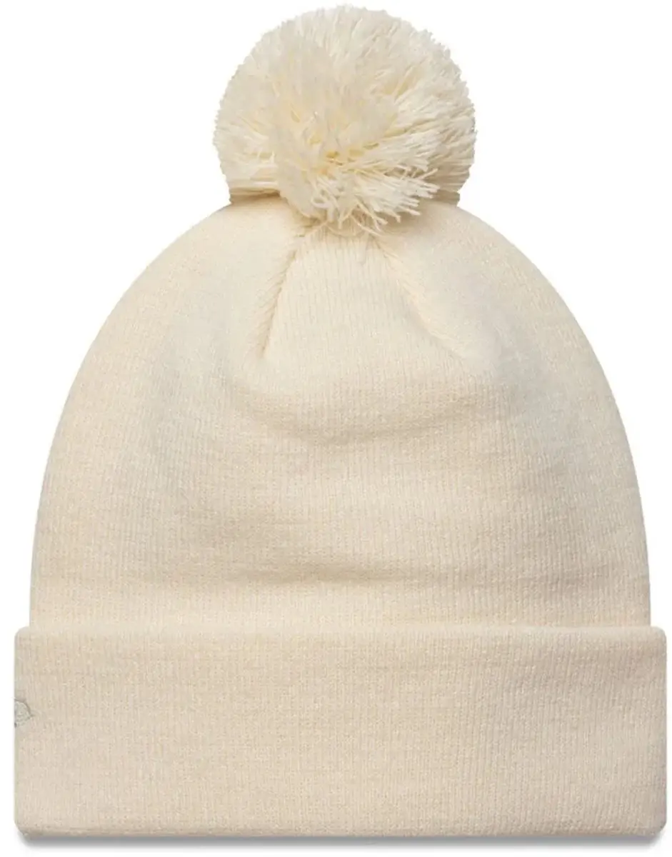 New Era Yankees Metallic Bobble Muts - Light Beige