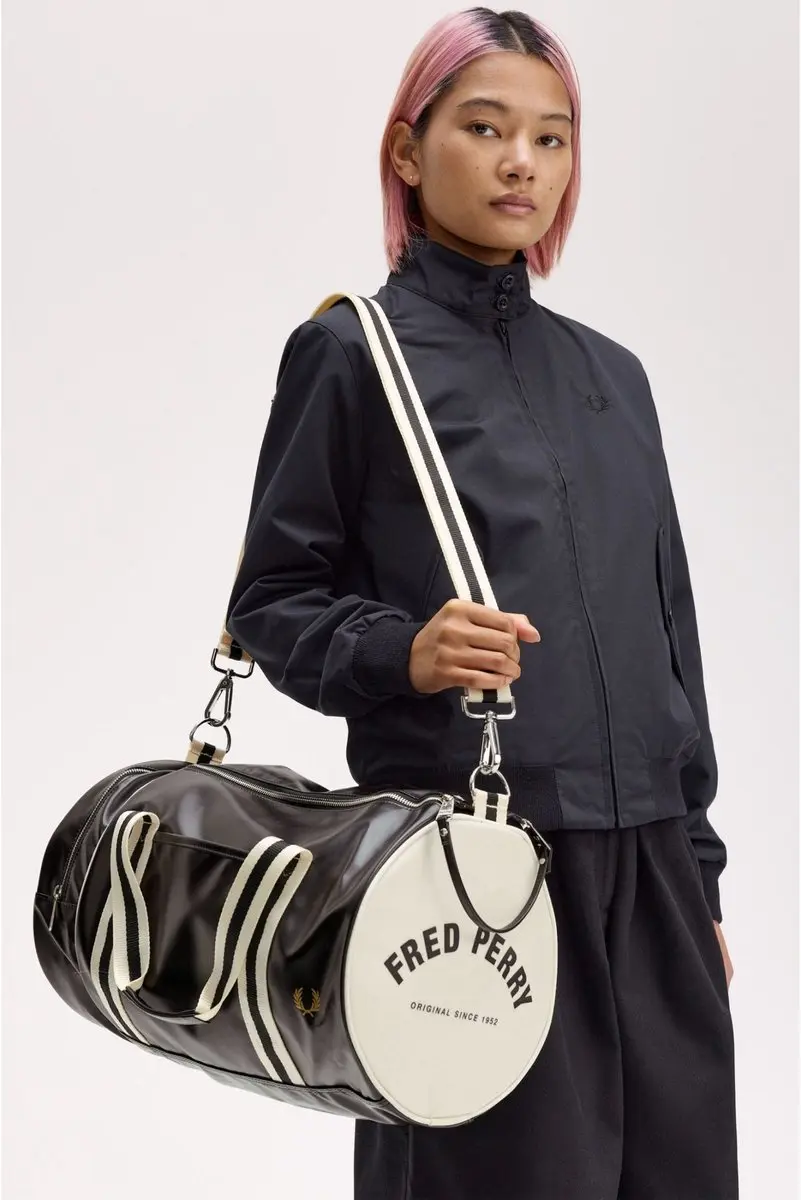 Fred Perry Klassieke Sporttas - Zwart - afbeelding 6 van 6