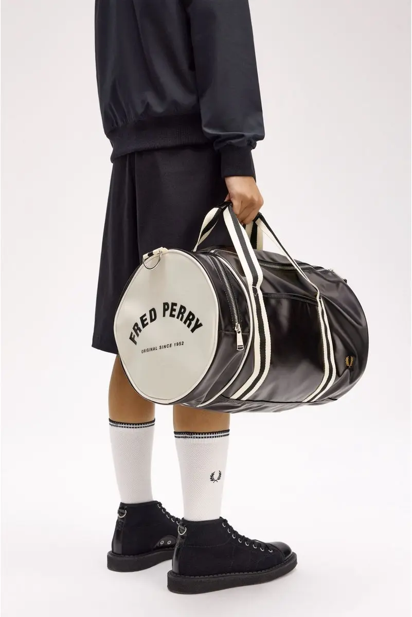 Fred Perry Klassieke Sporttas - Zwart