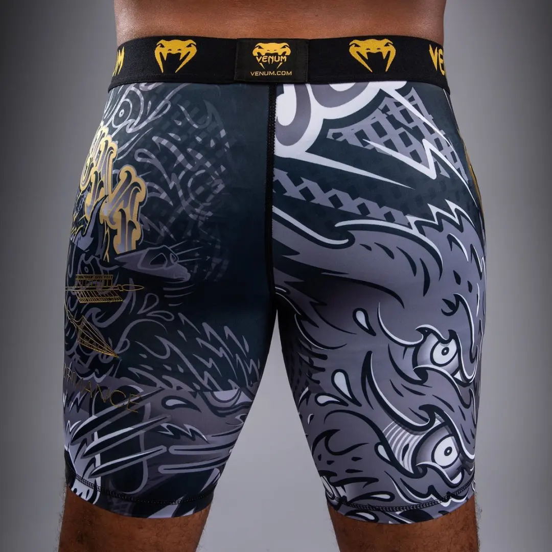 Venum Wolf Atak Vale Tudo Shorts XXL - Zwart/Grijs