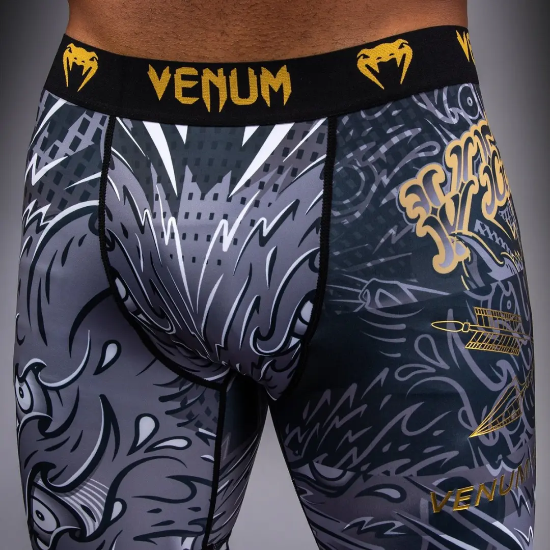 Venum Wolf Atak Vale Tudo Shorts XXL - Zwart/Grijs