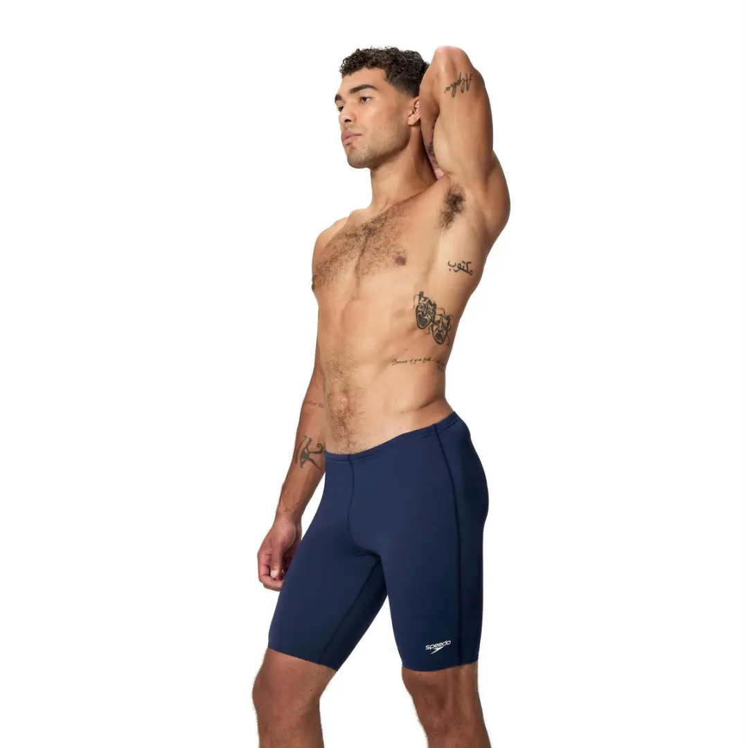 Speedo Heren Endurance+ Zwemjammer - Marine/Wit
