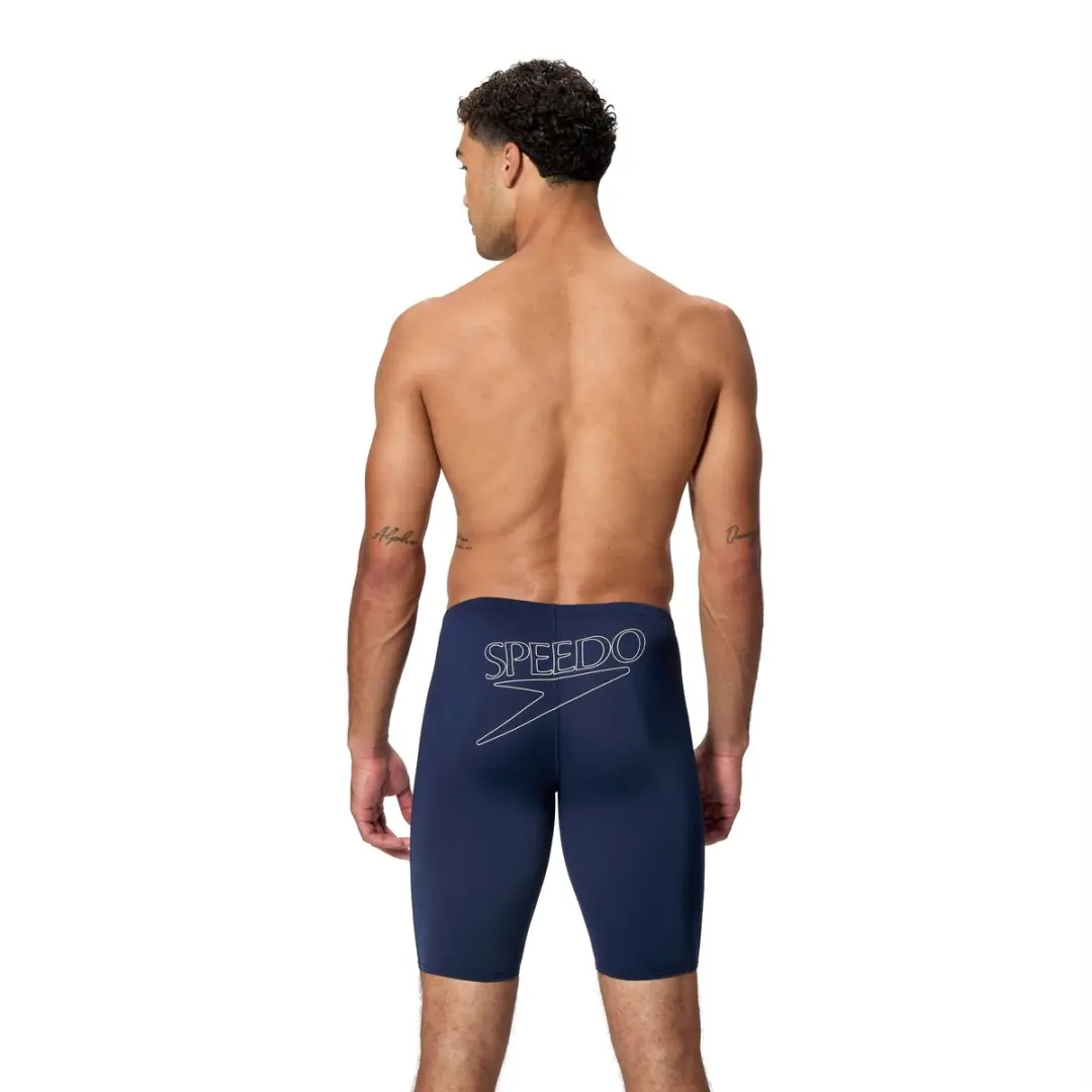 Speedo Heren Endurance+ Zwemjammer - Marine/Wit - afbeelding 6 van 6
