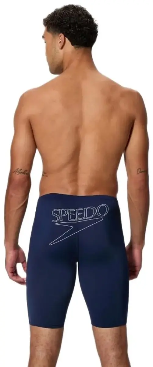 Speedo Heren Endurance+ Zwemjammer - Marine/Wit