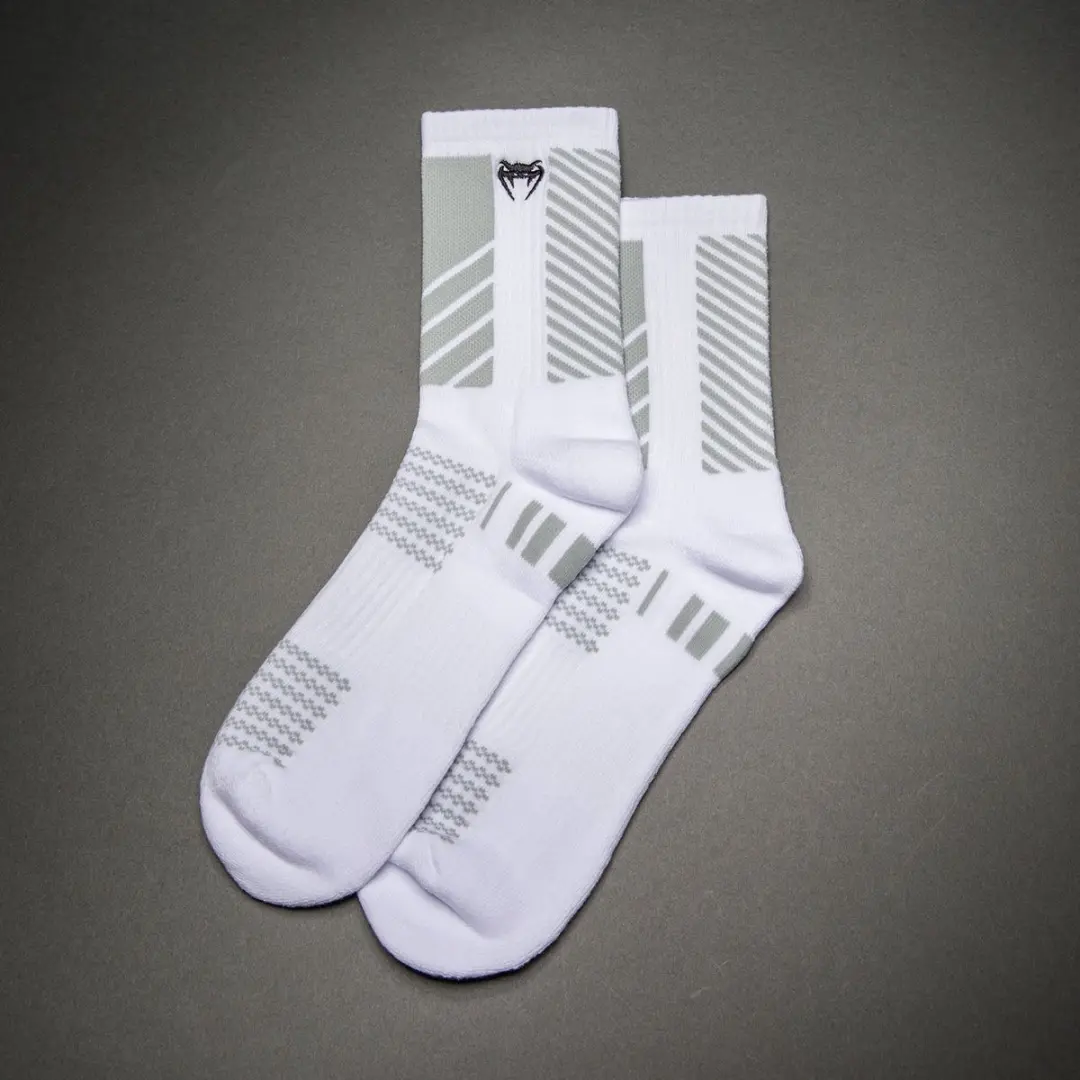 Venum Vector Sokken 3-Pack - Wit/Grijs - M