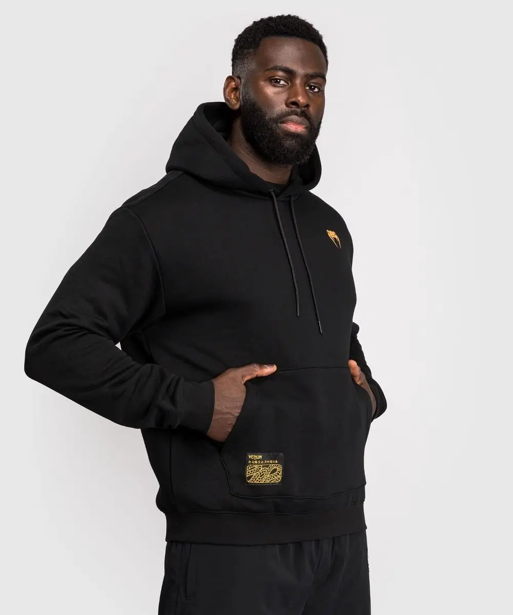 Venum Serpenti Hoodie XXL - Zwart/Zilver/Goud