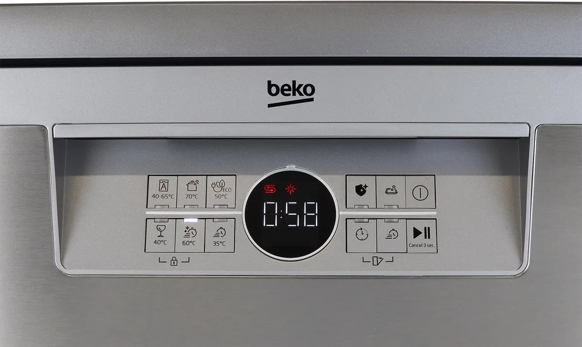Beko BDFN26640XC Vrijstaande Vaatwasser 16 Couverts - RVS