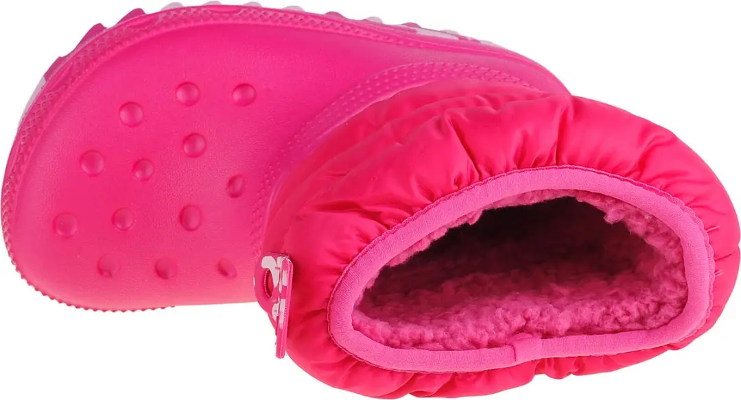 Crocs Classic Neo Puff Boot 207683-6X0 - Roze - Maat 24/25