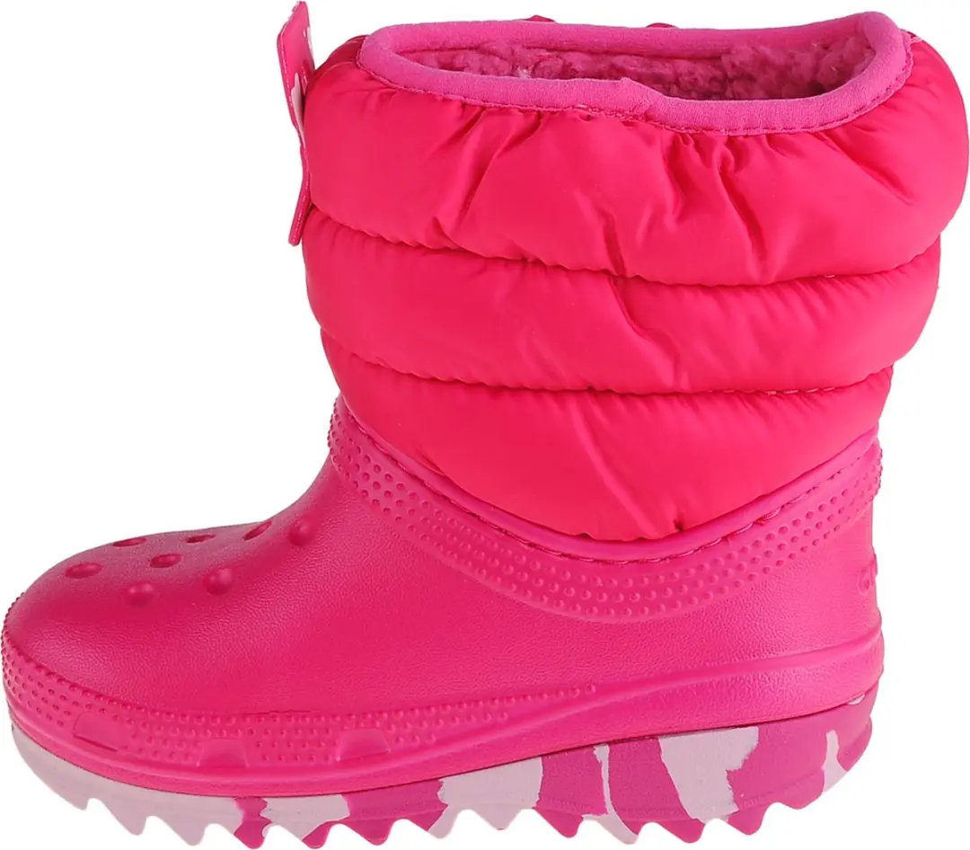 Crocs Classic Neo Puff Boot 207683-6X0 - Roze - Maat 24/25