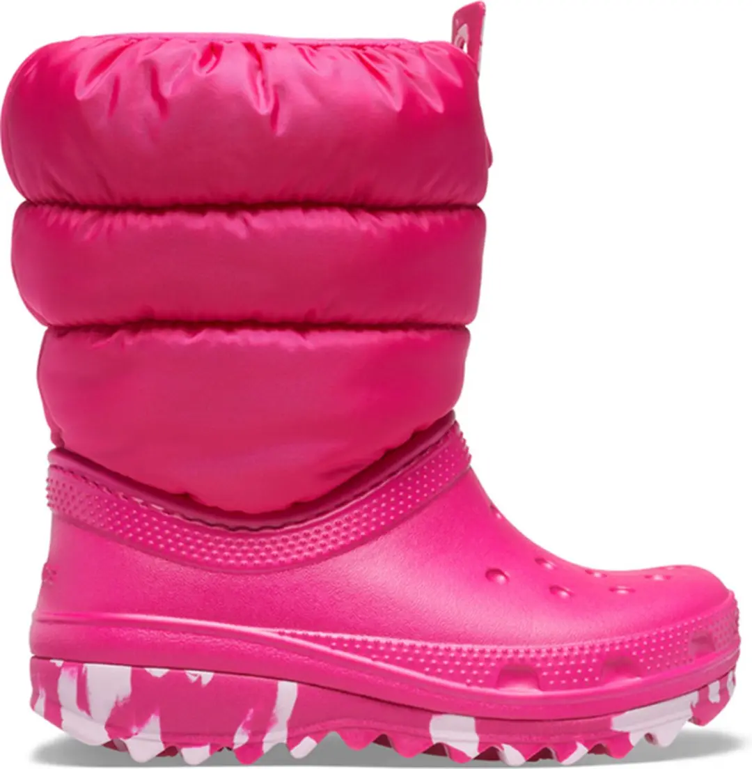 Crocs Classic Neo Puff Boot 207683-6X0 - Roze - Maat 24/25
