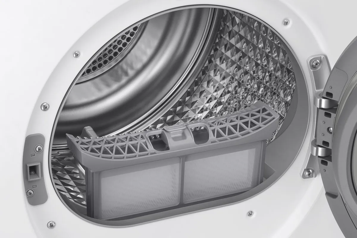 Samsung Bespoke SuperSpeed DV90BB7445GWS2 Droger 9 kg - Wit