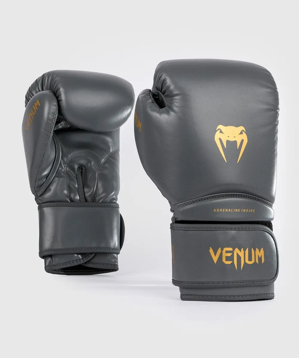 Venum Contender 1.5 Bokshandschoenen 16oz - Grijs/Goud