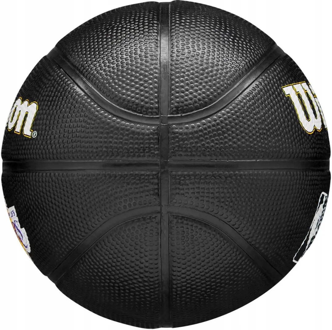 Wilson Los Angeles Lakers Mini Basketbal Maat 3 - afbeelding 6 van 6