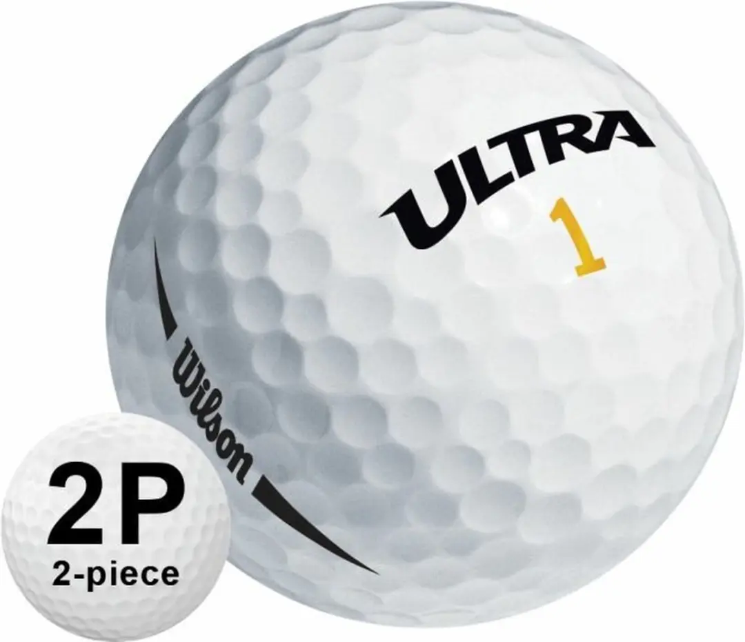 Wilson Ultra Golfballen Wit - 24 Stuks