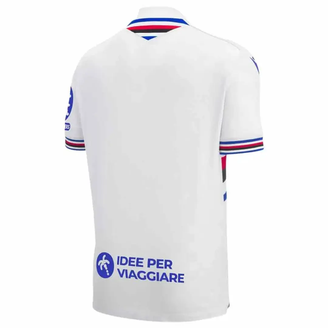 Macron Uc Sampdoria 25/26 T-shirt Wit - M