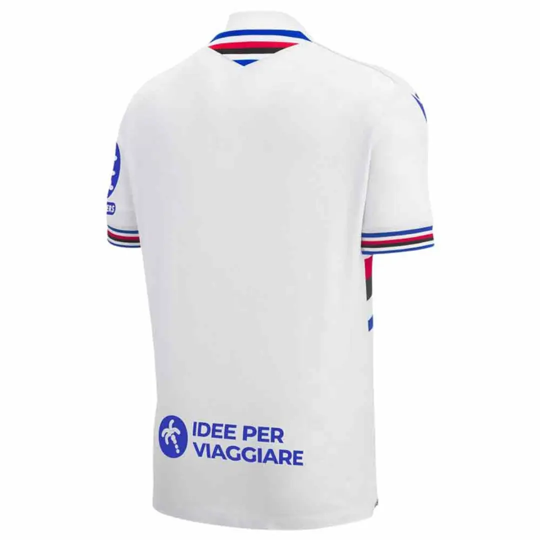 Macron Uc Sampdoria 25/26 T-shirt Wit - M