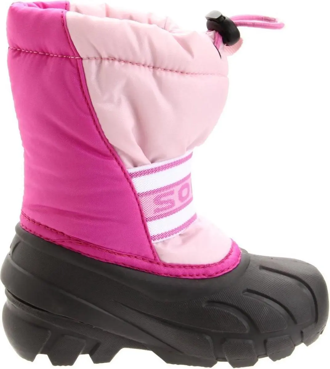 Sorel Cub Snowboots - Maat 23 - Zwart/Rozeroze