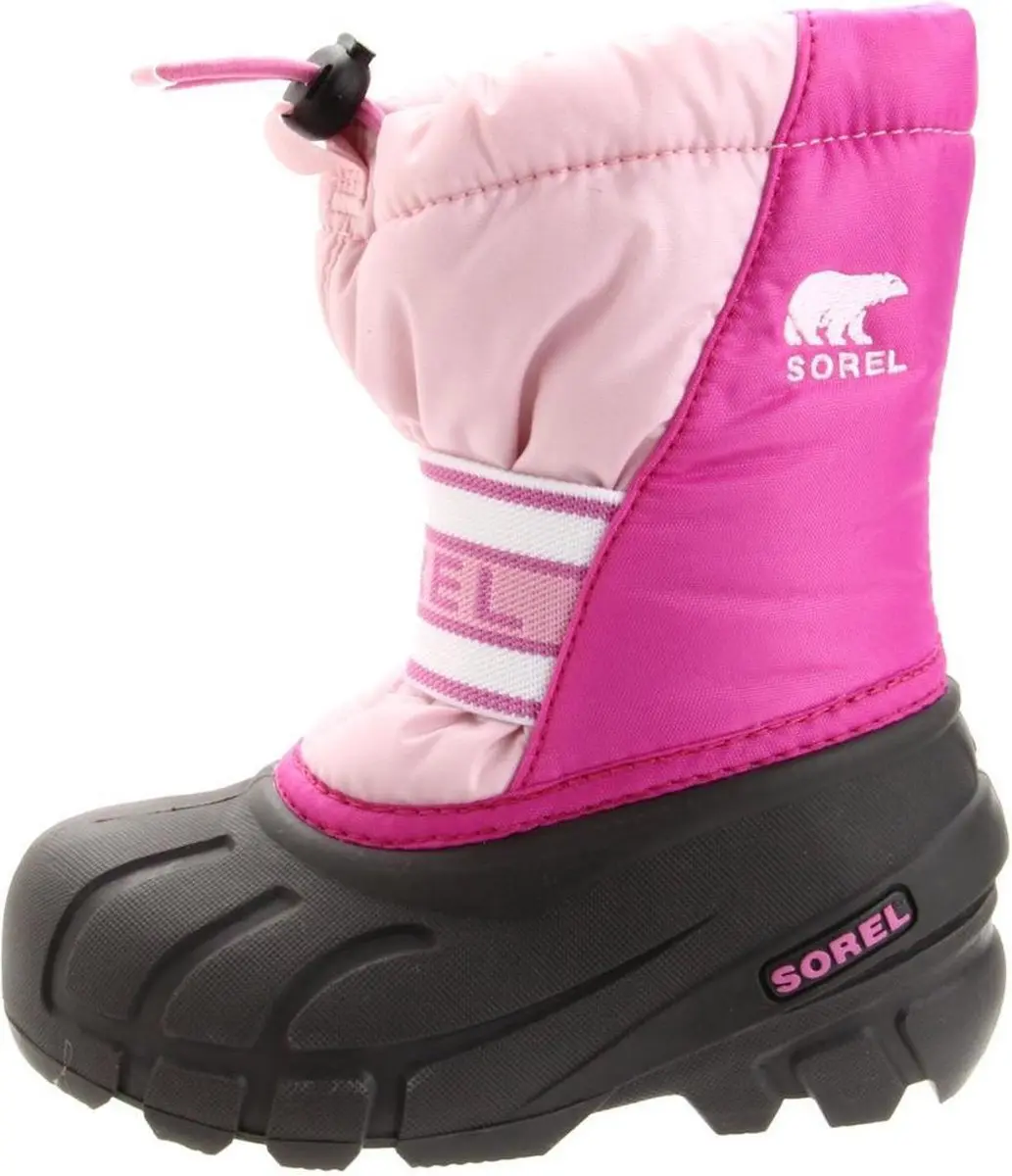 Sorel Cub Snowboots - Maat 23 - Zwart/Rozeroze
