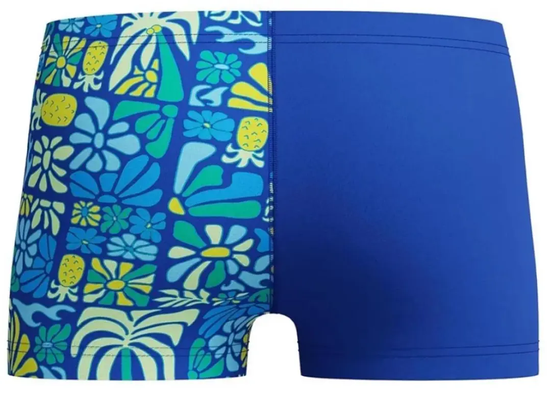 Speedo Print V-cut Zwemboxer - 8 Jaar - Deep Sapphire