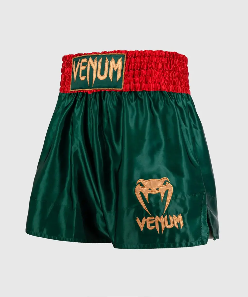 Venum Classic Muay Thai Shorts M - Diep Bosgroen