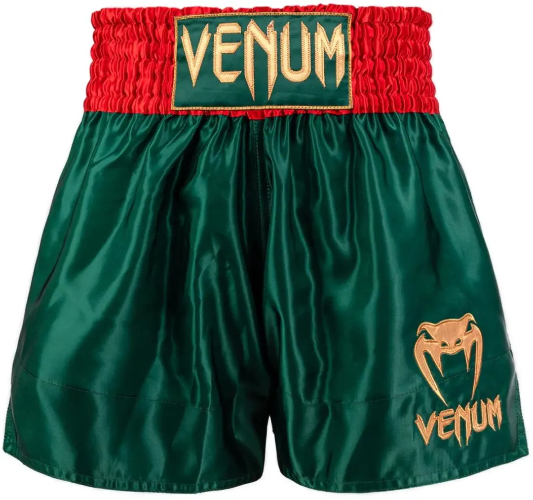 Venum Classic Muay Thai Shorts M - Diep Bosgroen