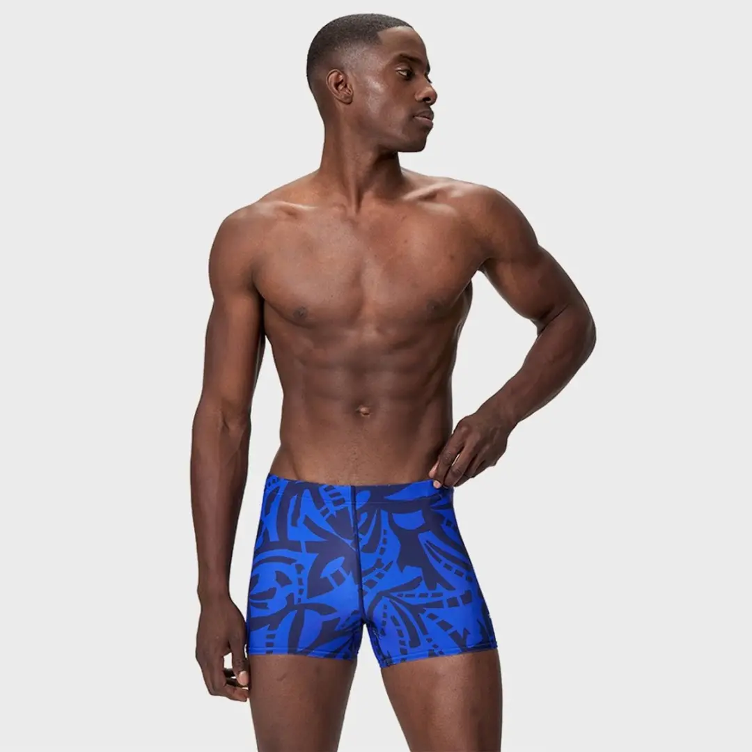 Speedo Heren Beachstar Square Leg Aquashort - Blauw