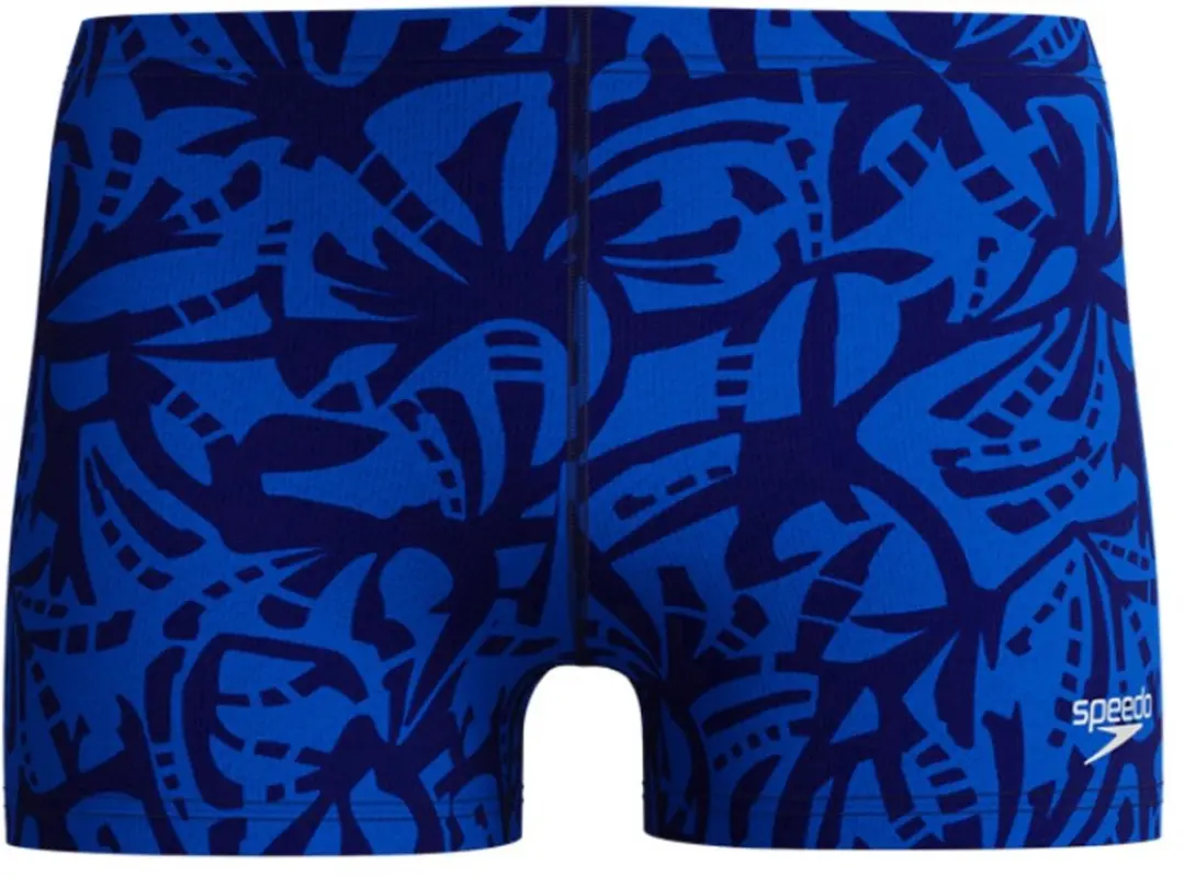 Speedo Heren Beachstar Square Leg Aquashort - Blauw