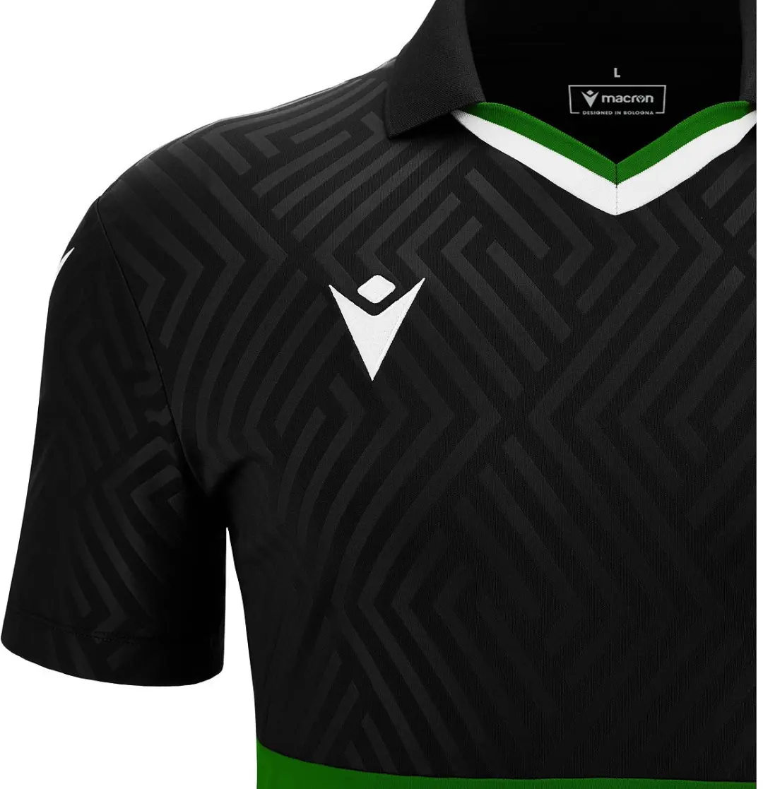 Macron Charon Eco Shirt Korte Mouw Kinderen 164 - Zwart - afbeelding 6 van 6