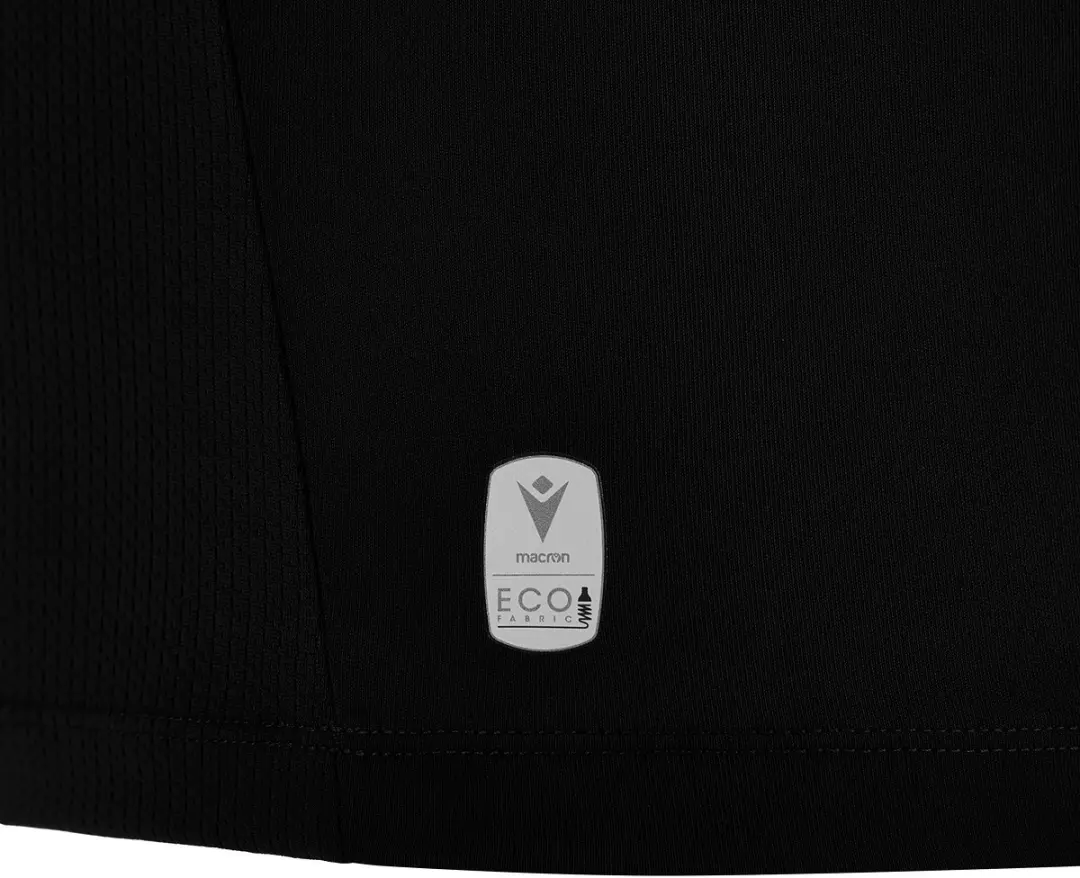 Macron Charon Eco Shirt Korte Mouw Kinderen 164 - Zwart