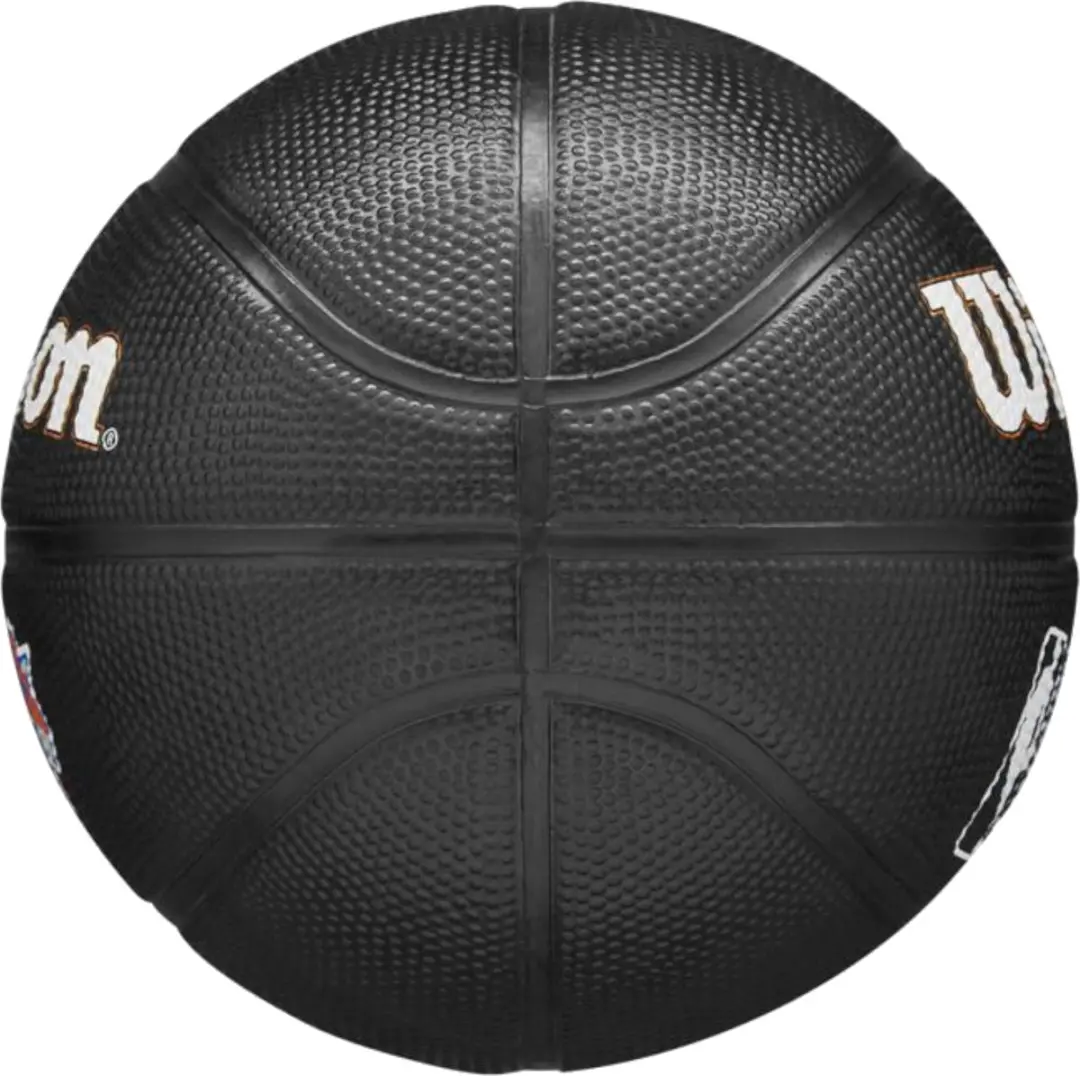 Wilson NBA New York Knicks Mini Basketbal Bal 3 - Zwart