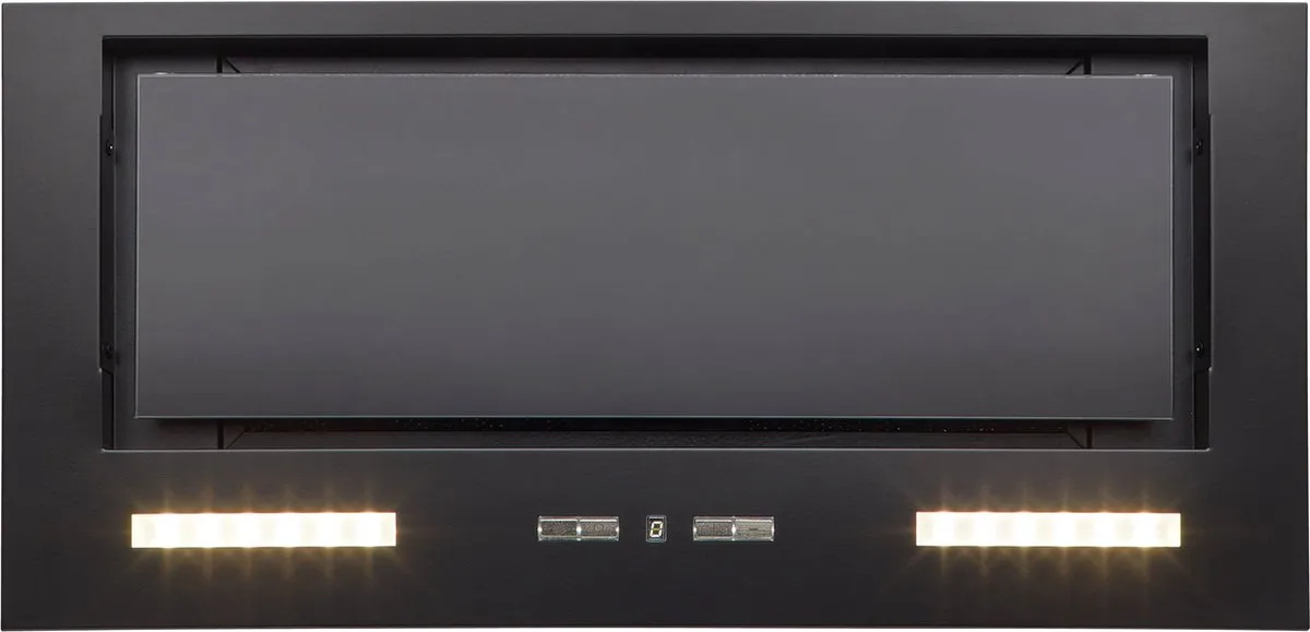 Inventum AKI6015ZWA Inbouw Afzuigkap 60cm - 645m³/h - Zwart - afbeelding 6 van 6