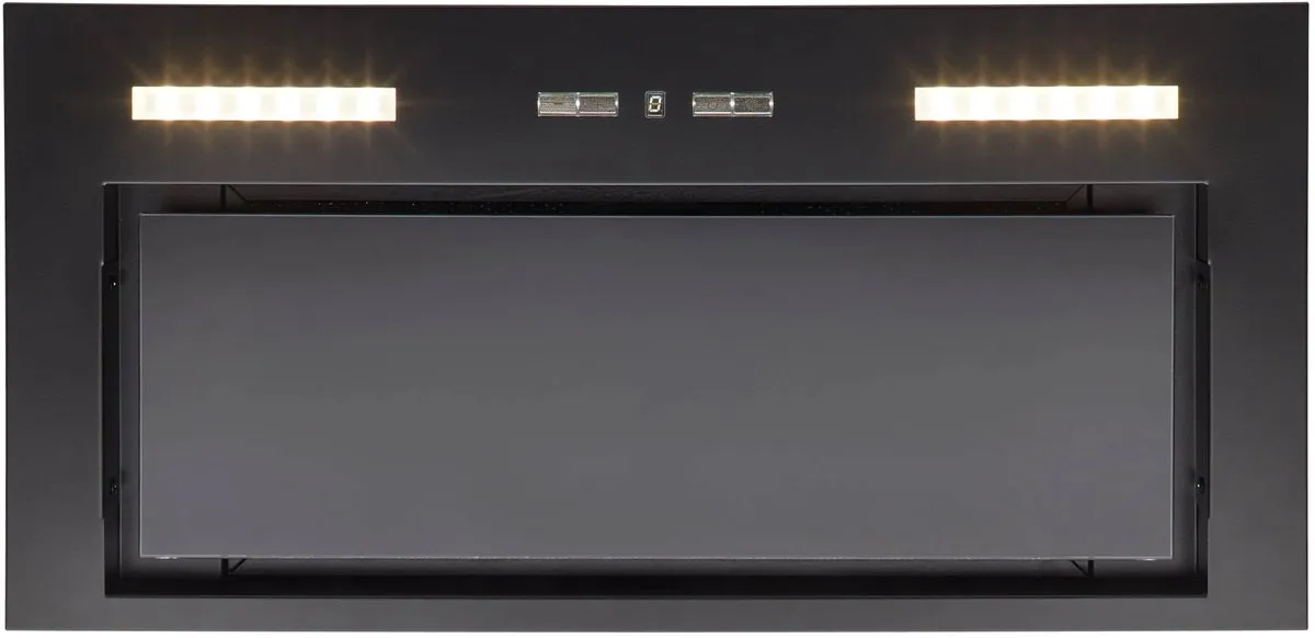 Inventum AKI6015ZWA Inbouw Afzuigkap 60cm - 645m³/h - Zwart