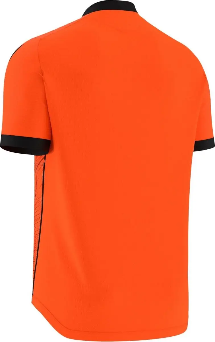 Macron Wyvern Eco Shirt Korte Mouw Heren - Oranje/Zwart S