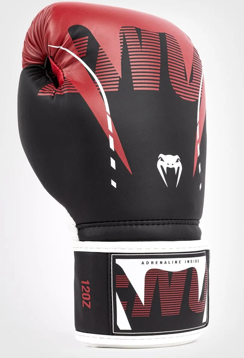 Venum Adrenaline Muay Thai Bokshandschoenen 12oz - Rood/Zwart