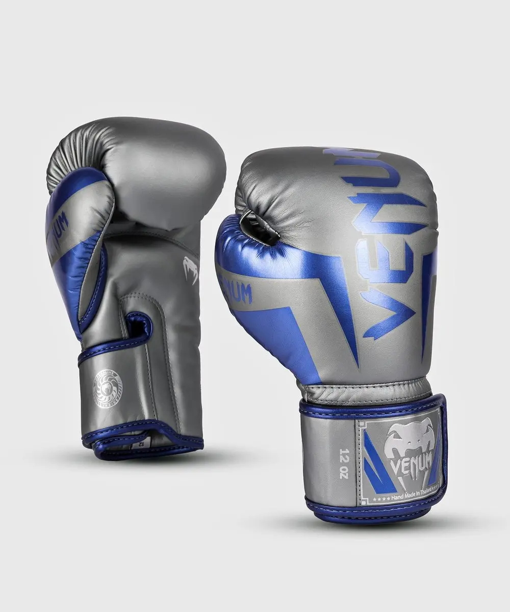 Venum Elite Bokshandschoenen 16 OZ - Grijs Blauw