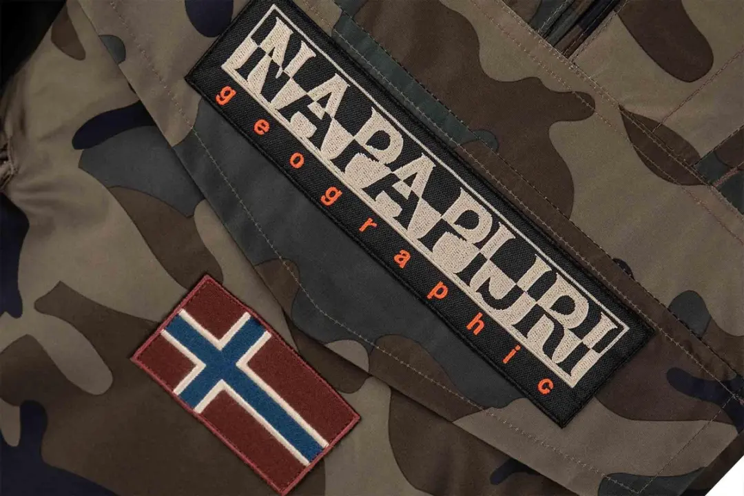 Napapijri Casaco Rainforest - Camouflage Maat S - afbeelding 5 van 5