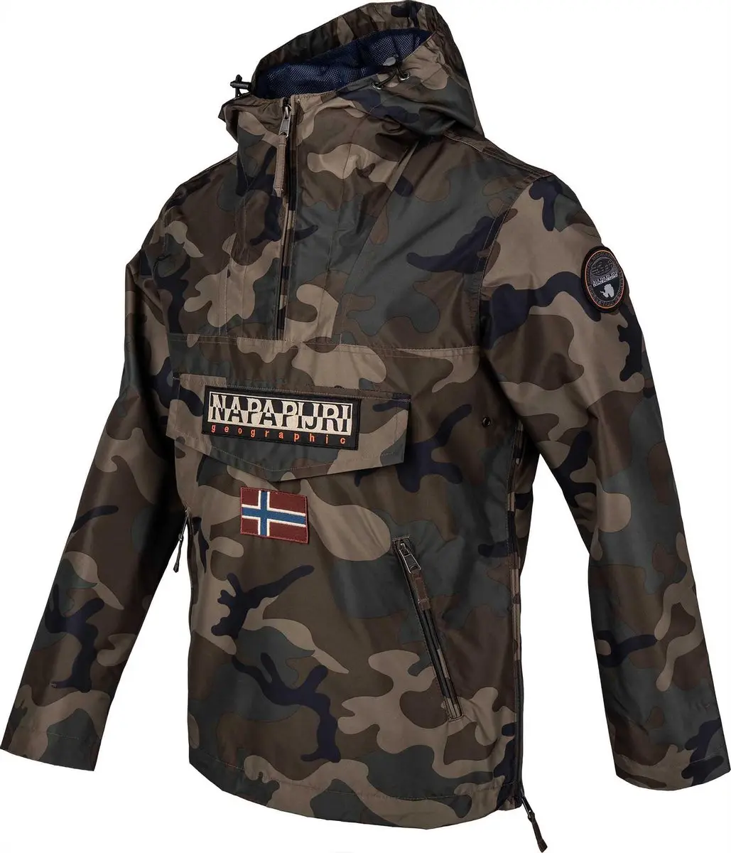Napapijri Casaco Rainforest - Camouflage Maat S - afbeelding 2 van 5