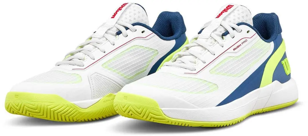 Wilson Rush Pro 5 Jr Allcourt Schoenen 35 1/3 - Wit